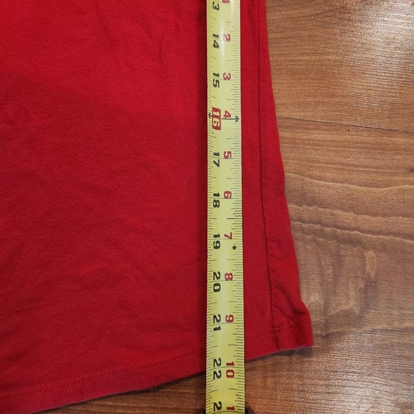 Victoria's Secret Red Long sleeve Angel night shirt sz: S - Picture 5 of 5